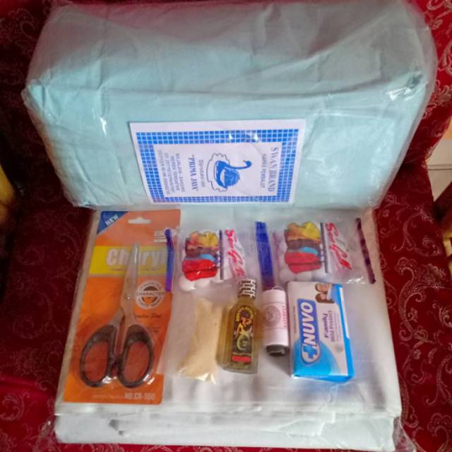 1 Paket Lengkap Perlengkapan Jenazah Kematian Kafan Shopee Indonesia