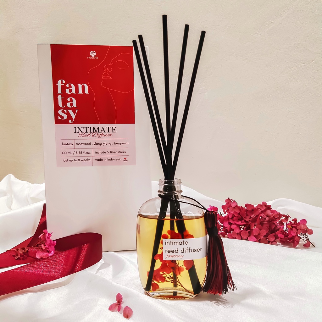 REED DIFFUSER PEWANGI RUANGAN 100ml - NOOSPA INTIMATE - Fantasy