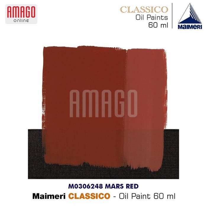 MAIMERI CLASSICO - OIL PAINT - MARS RED - 60ML - M0306248