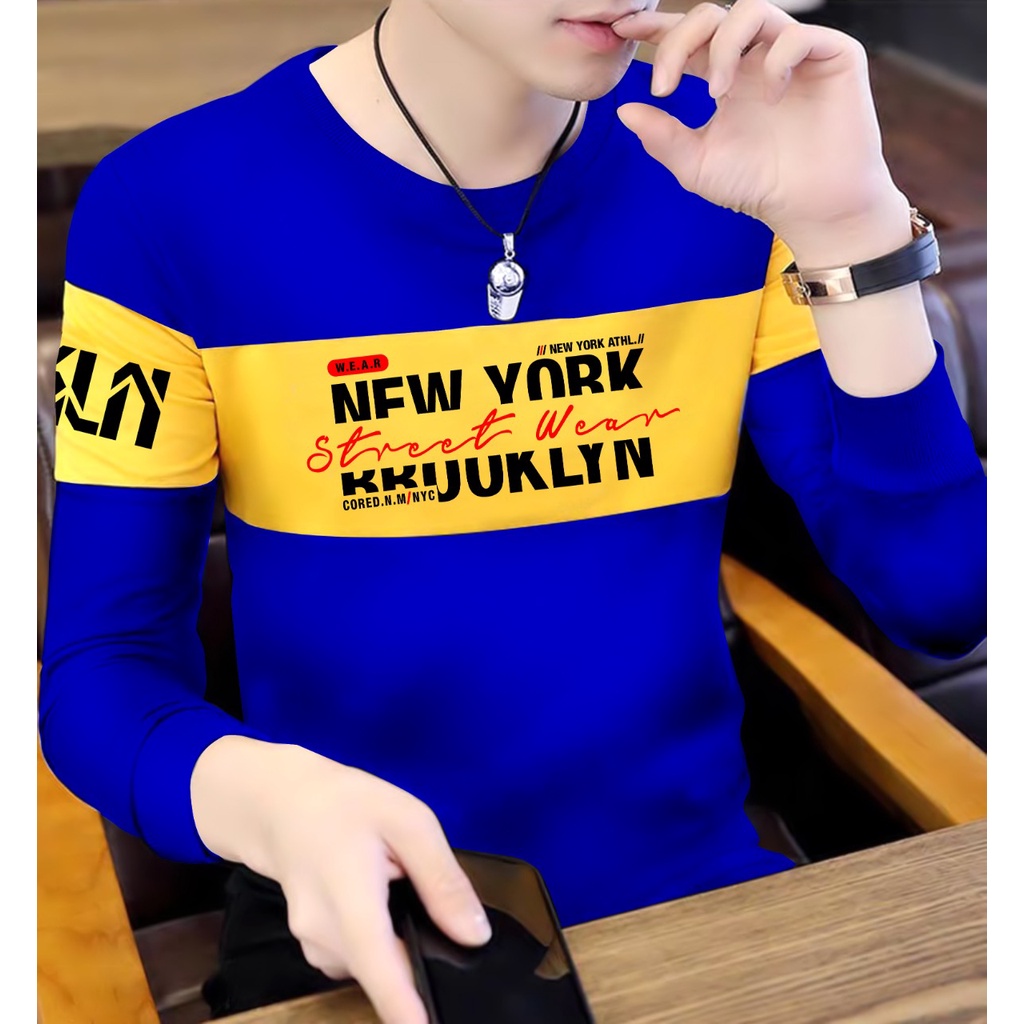 SWEATER NEWYORK KOMBINASI BABYTERRY - A5GARD88