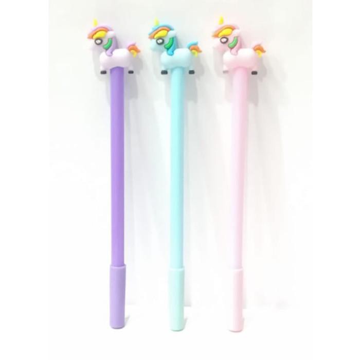

Penawaran Menarik Pulpen Bolpen Kepala Unicorn Alat Tulis Gel Hitam 0.5 mm Tipe B - Biru Muda Murah