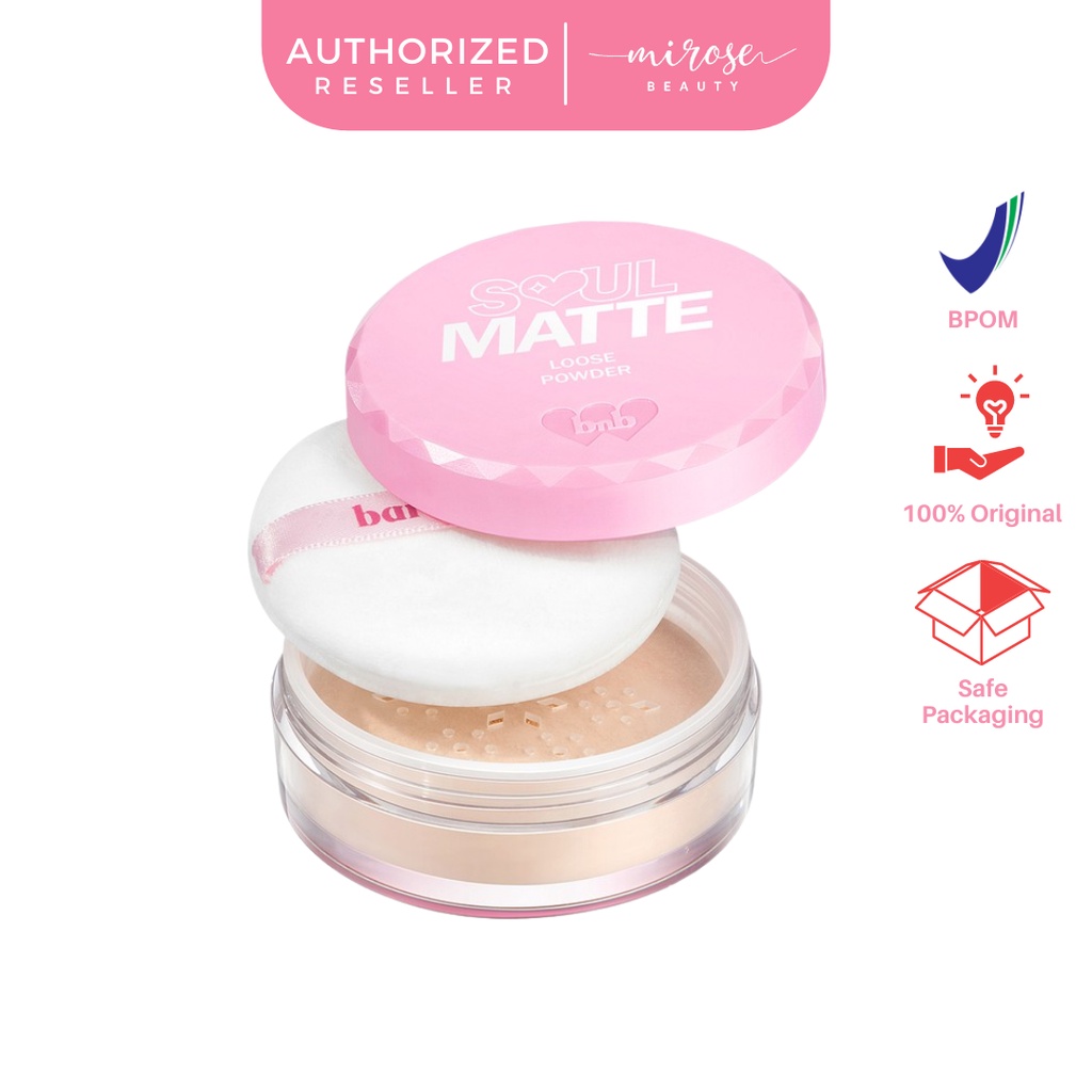 BNB barenbliss Soul-Matte Loose Powder Korea Bedak Tabur