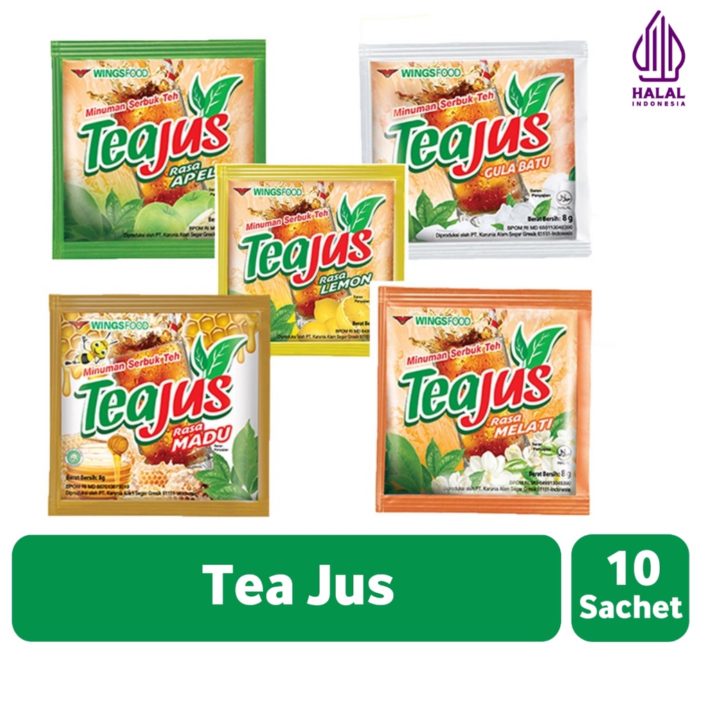 

Tea Jus Minuman Serbuk Aneka Rasa 1 Renceng semua rasa