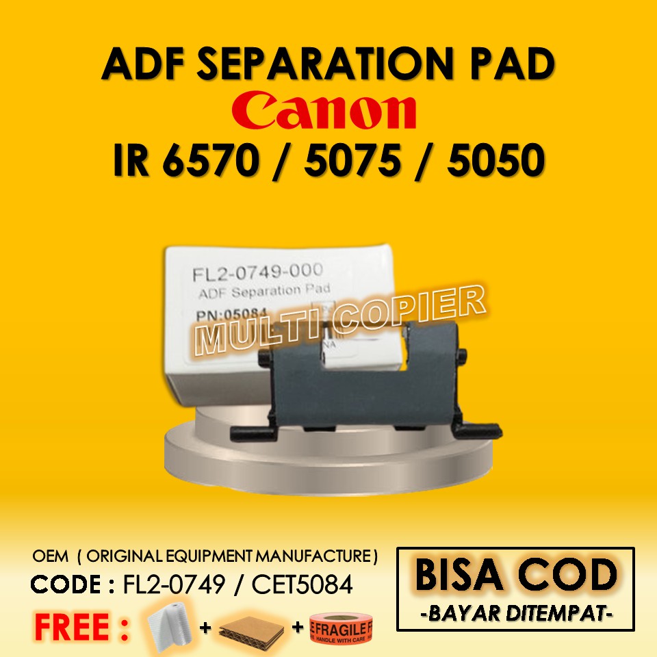 Adf Separation Pad OEM Canon iR 6570 5075 5050