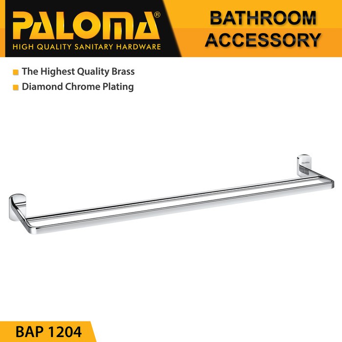 PALOMA BAP 1204 Rak Handuk Baju Gantungan Hanger Dinding Kamar Mandi