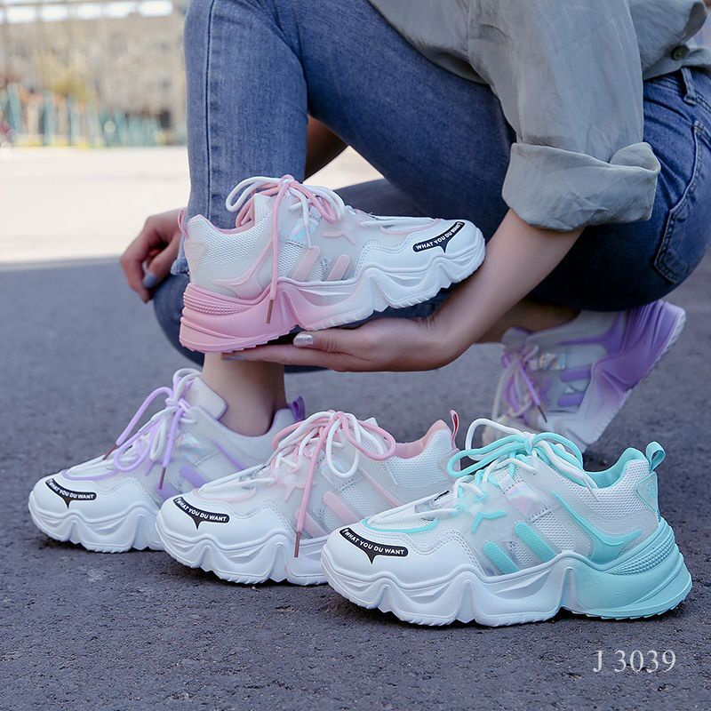 SEPATU SNEAKER FASHION ALA KOREA QUENNIE 3039