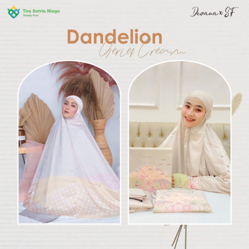 Mukena Premium Devana Cream