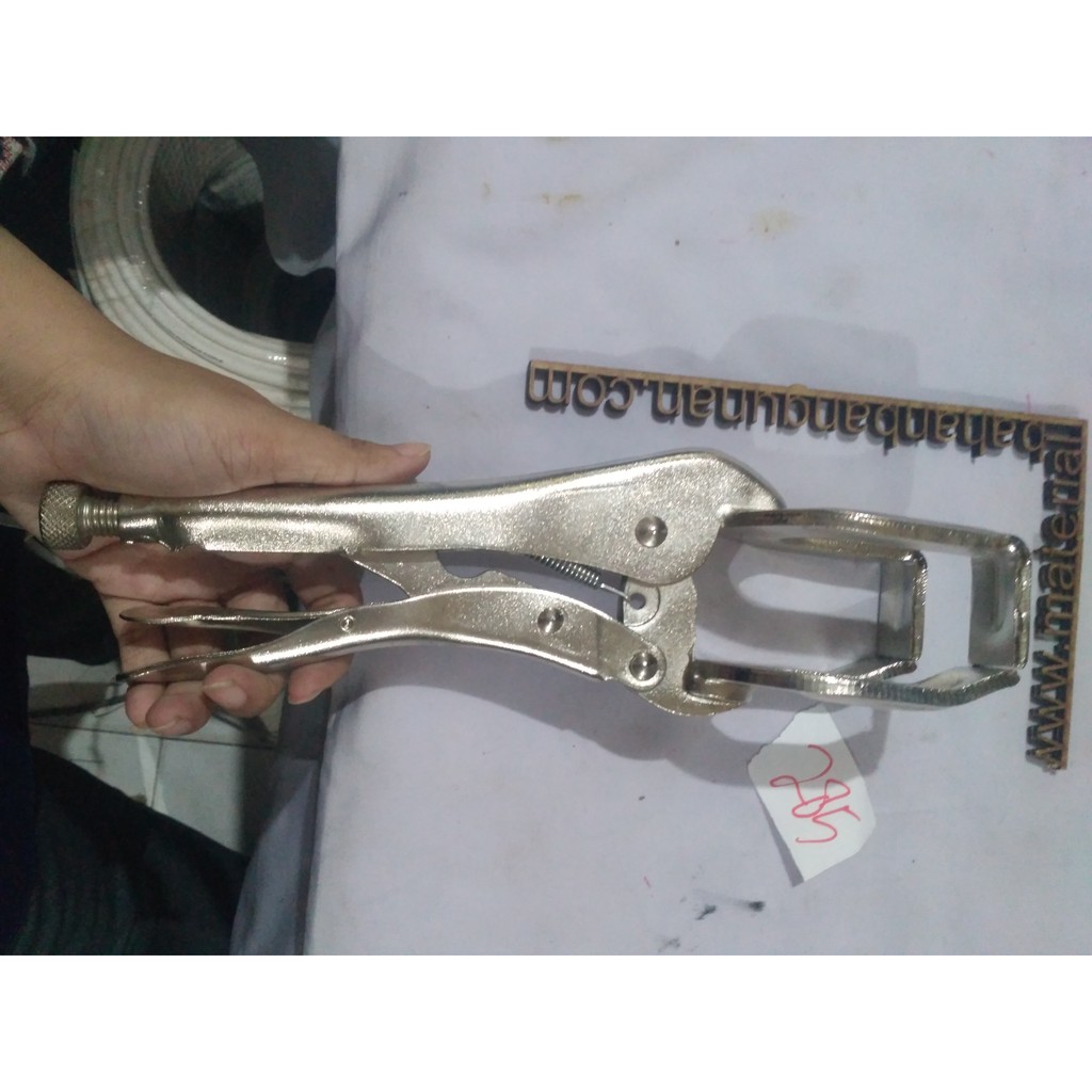 alat penjepit besi las 10" welding grip catok clamp pengangan las