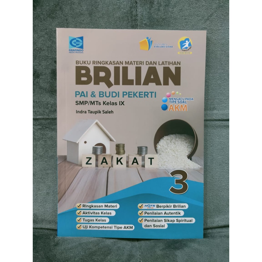 Brilian Agama Kelas 9 SMP AKM - Grafindo