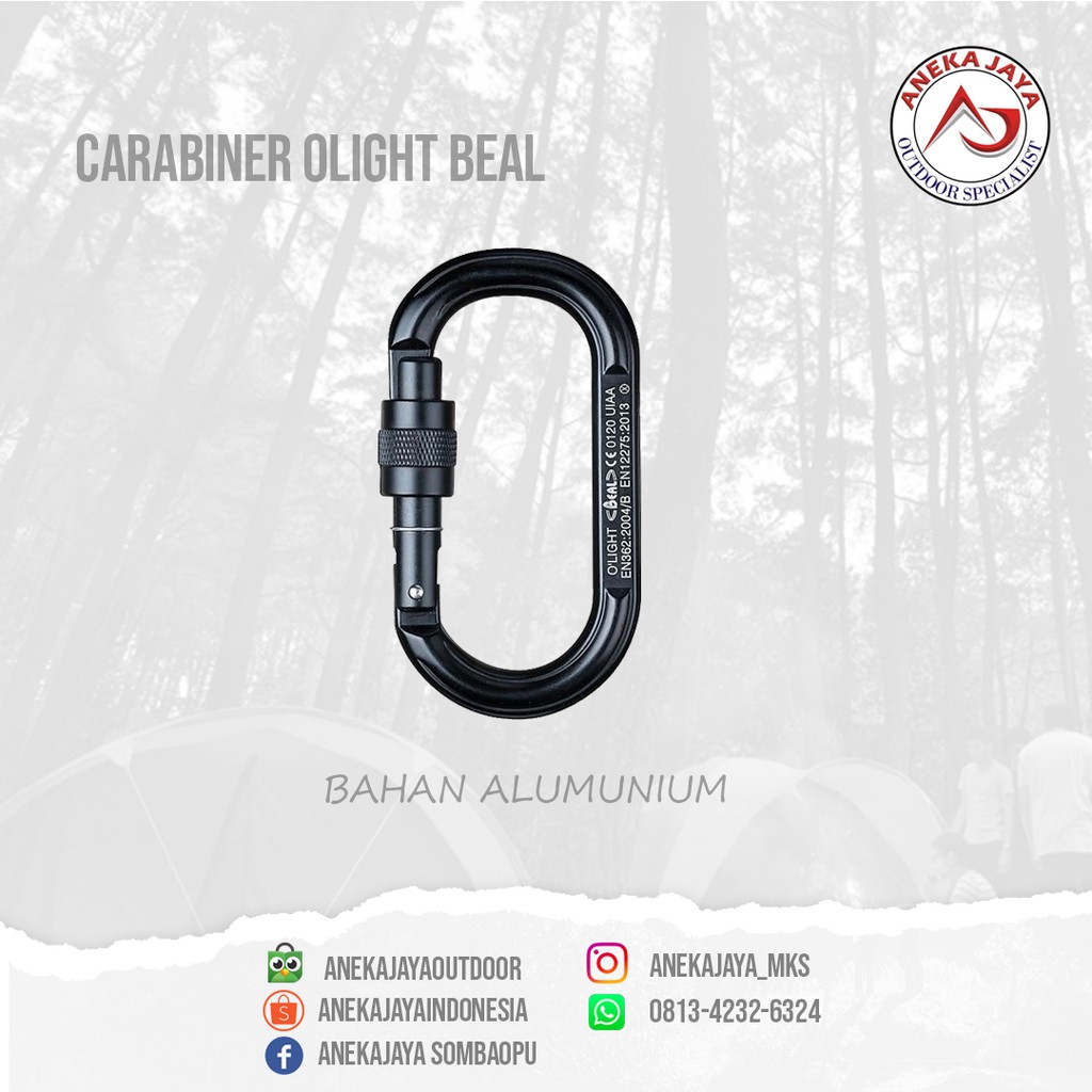 KARABINER BEAL OLIGHT