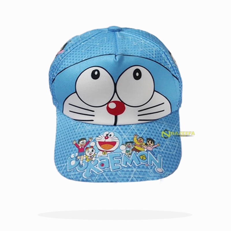 TOPI ANAK MOTIF DORAEMON BISA DI PAKAI ANAK LAKI LAKI ATAU PEREMPUAN USIA 3 TAHUN KE ATAS