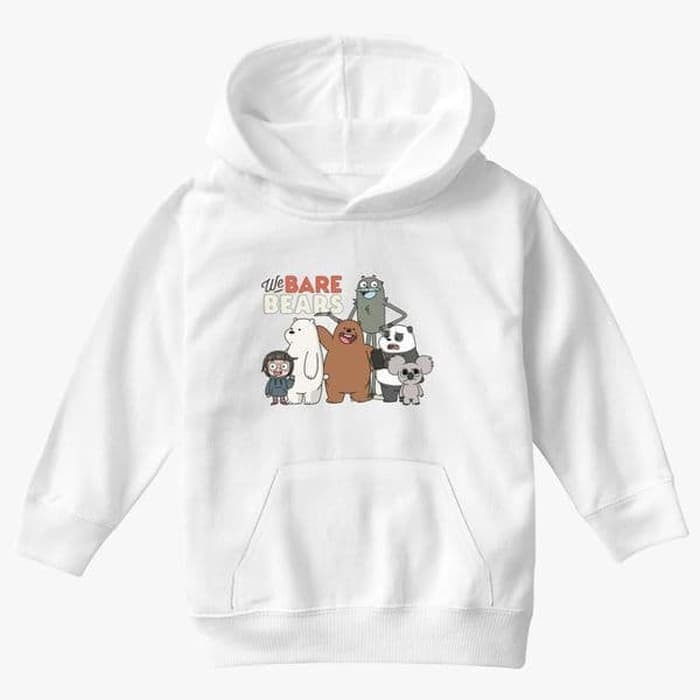 Jaket Jumper / Hoodie /  Sweater   We Bare Bears Bear X Kids