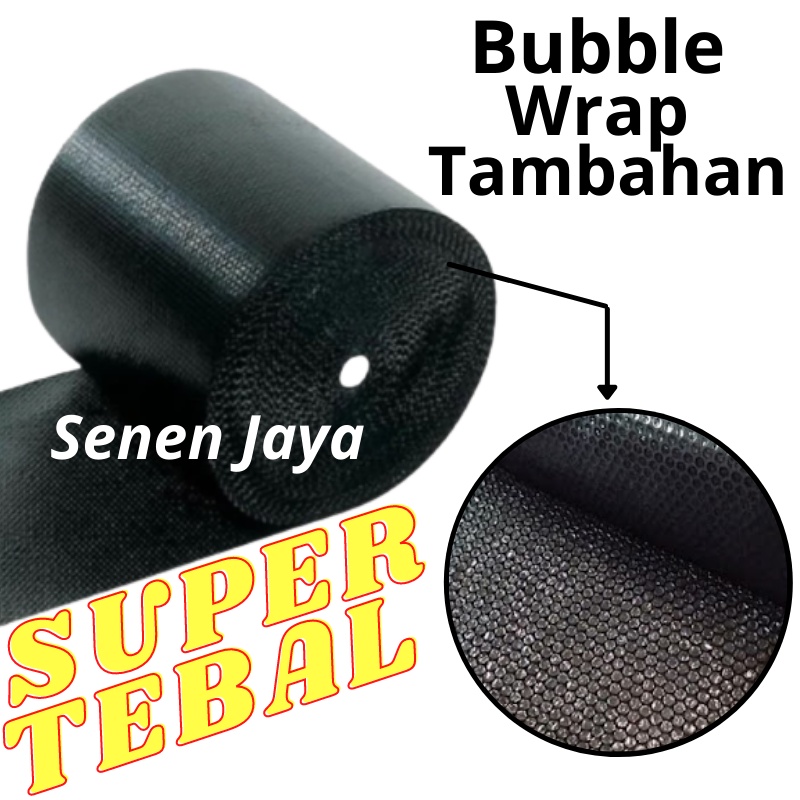 

Bubble Wrap Tambahan HITAM I Buble Wrap I Bubble Warp I Plastik Bubble Warp I Buble Warp I Bubble packing