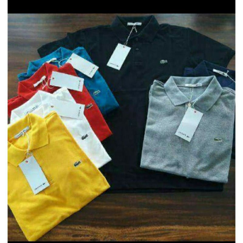 kaos kerah lacoste Best quality original import