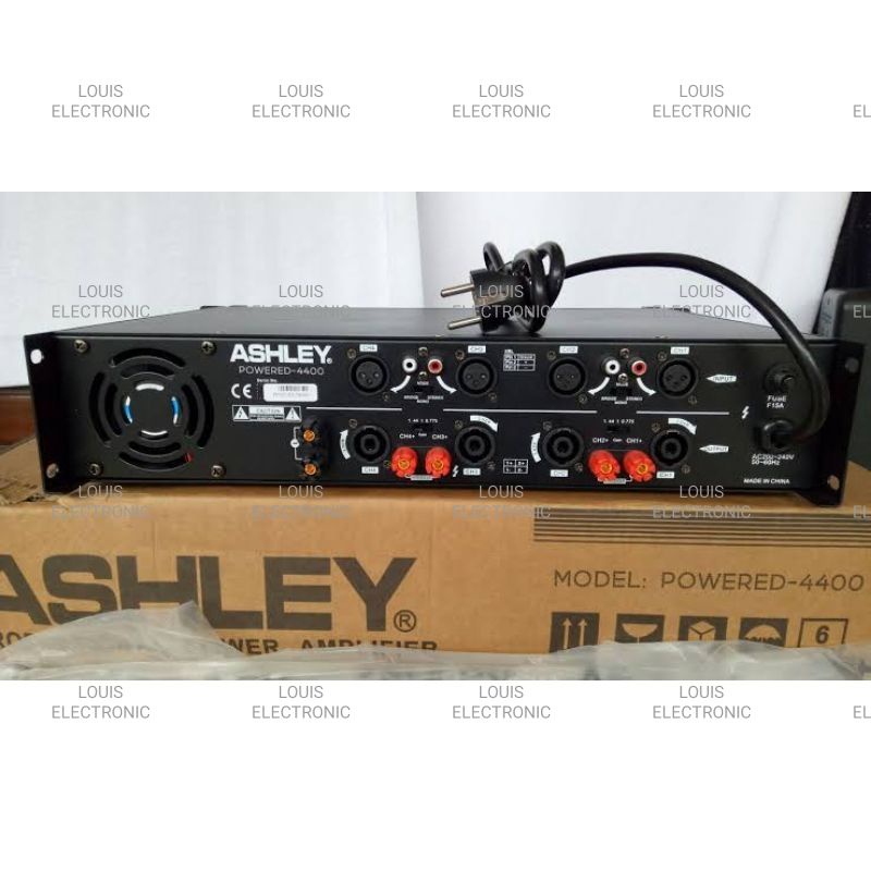 Power ASHLEY Powered 4400 Powered4400 4 Channel ORIGINAL