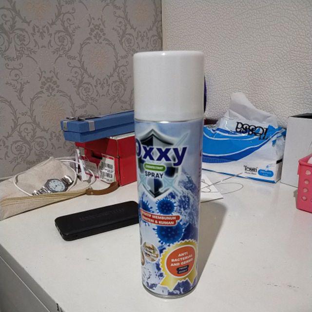 Oxxy Disinfectan Spray - Who Standard Untuk Corona Virus