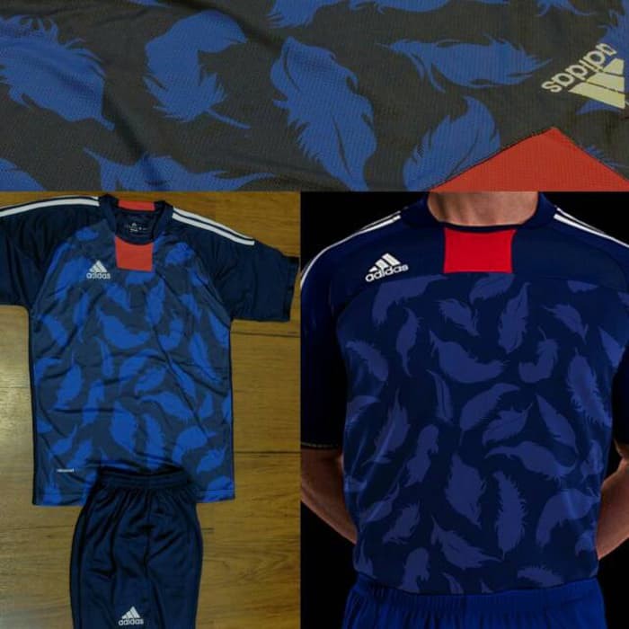 Terlaris Setelan Stelan Futsal Baju Bola Adidas Clover Daun 16/17 Grade Ori |