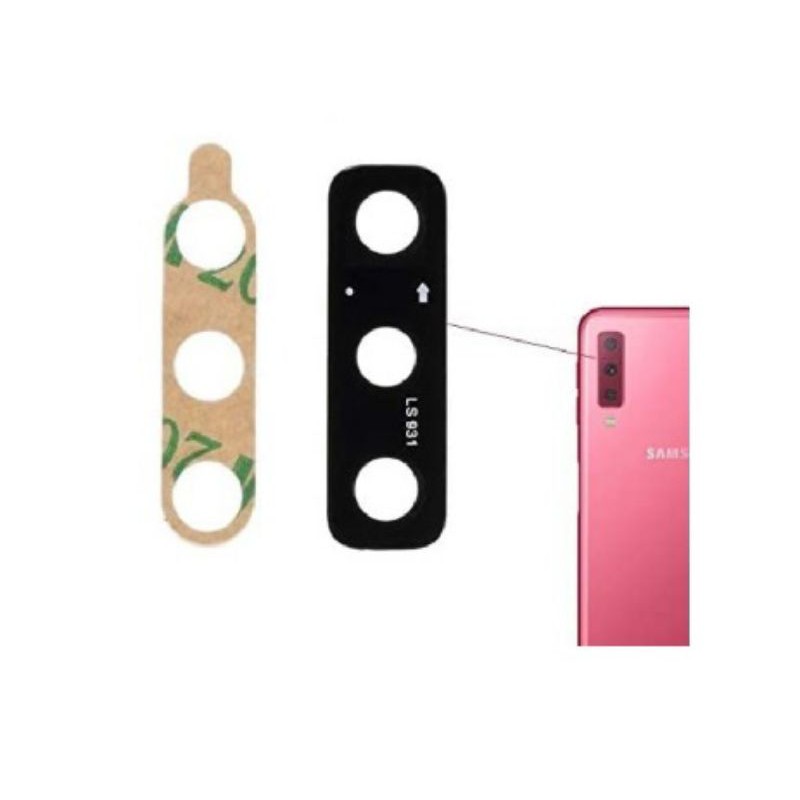 kaca camera Samsung A7 2018 / kaca lensa Samsung a7 2018