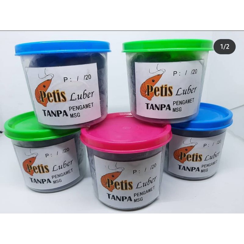 

petis LUBER siap santap 1/4 kg (petis olahan udang)