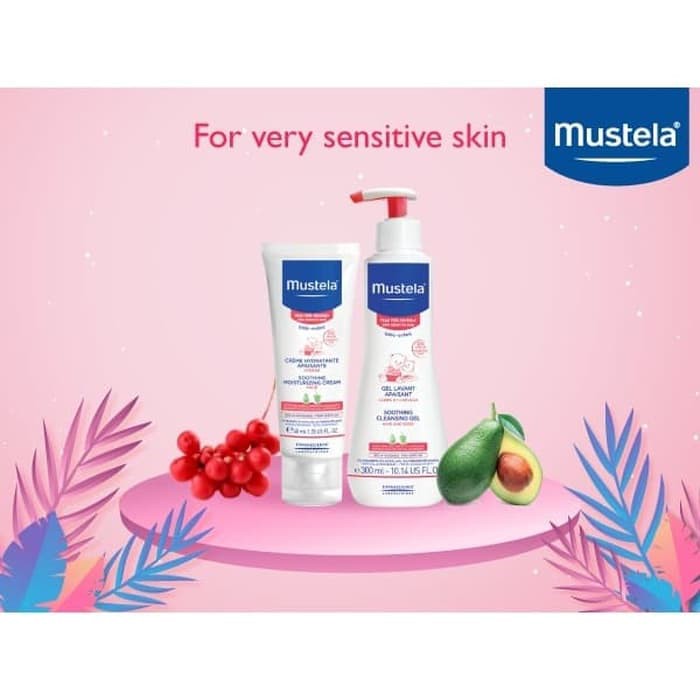 mustela sensitive face cream