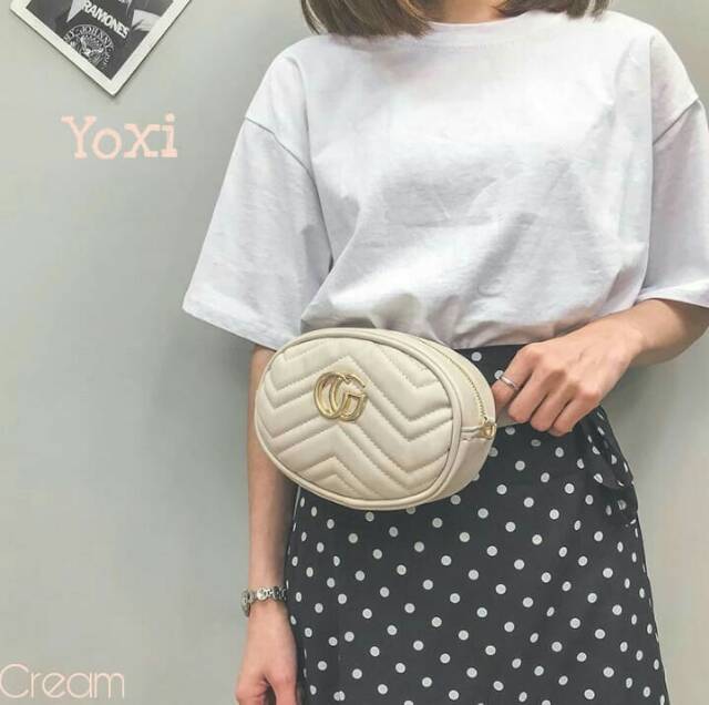 Waisbag nagita tas pinggang bisa tas selempang wanita cantik