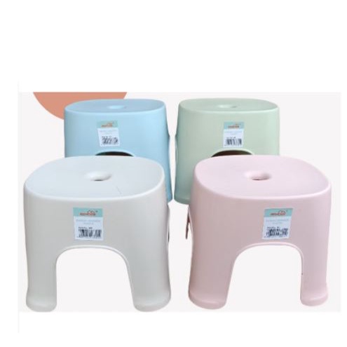RED HOUSE - Bangku / Kursi Jongkok Plastik Warna Pastel ukuran besar