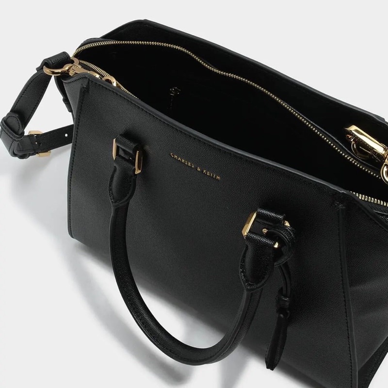 C Double Handle Trapeze Bag