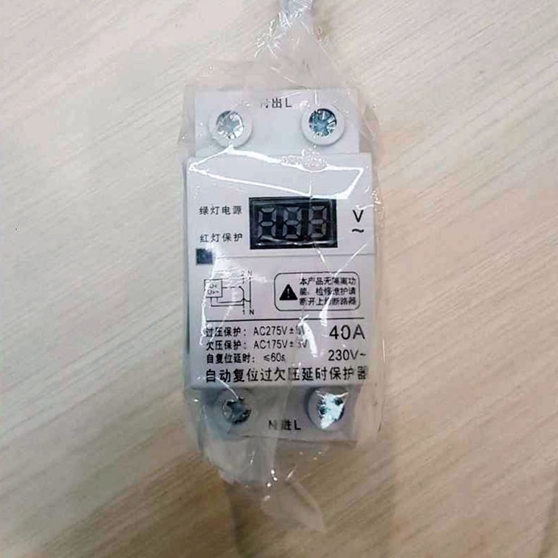 Energy Meter Pemutus Sirkuit Listrik Otomatis Over Voltage Protection