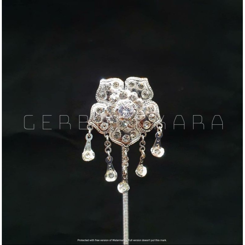 Mentul / kembang Goyang Diamond Zirconia