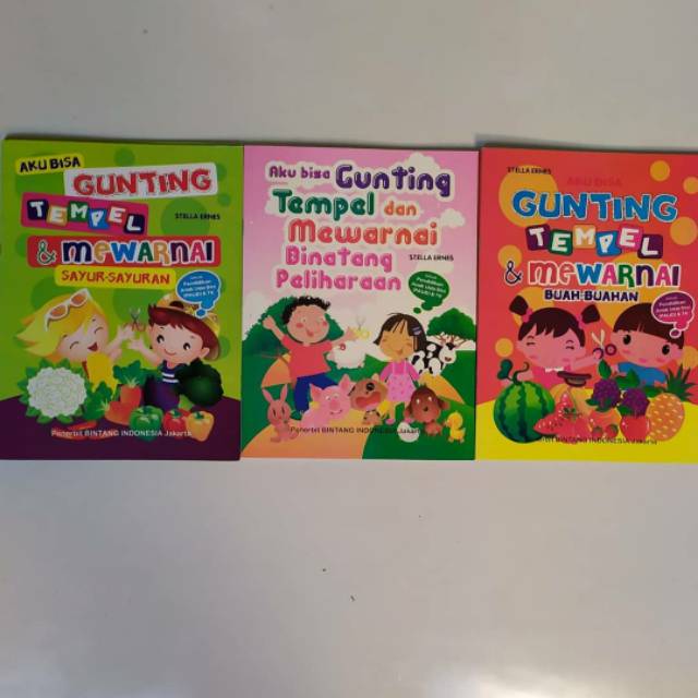 Buku Kreatifitas, Buku anak paud, buku ketrampilan