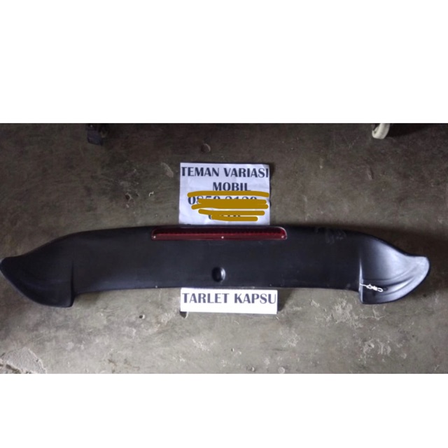 SPOILER LAMPU TOPI BELAKANG MOBIL EPOXY STARLET KAPSUL