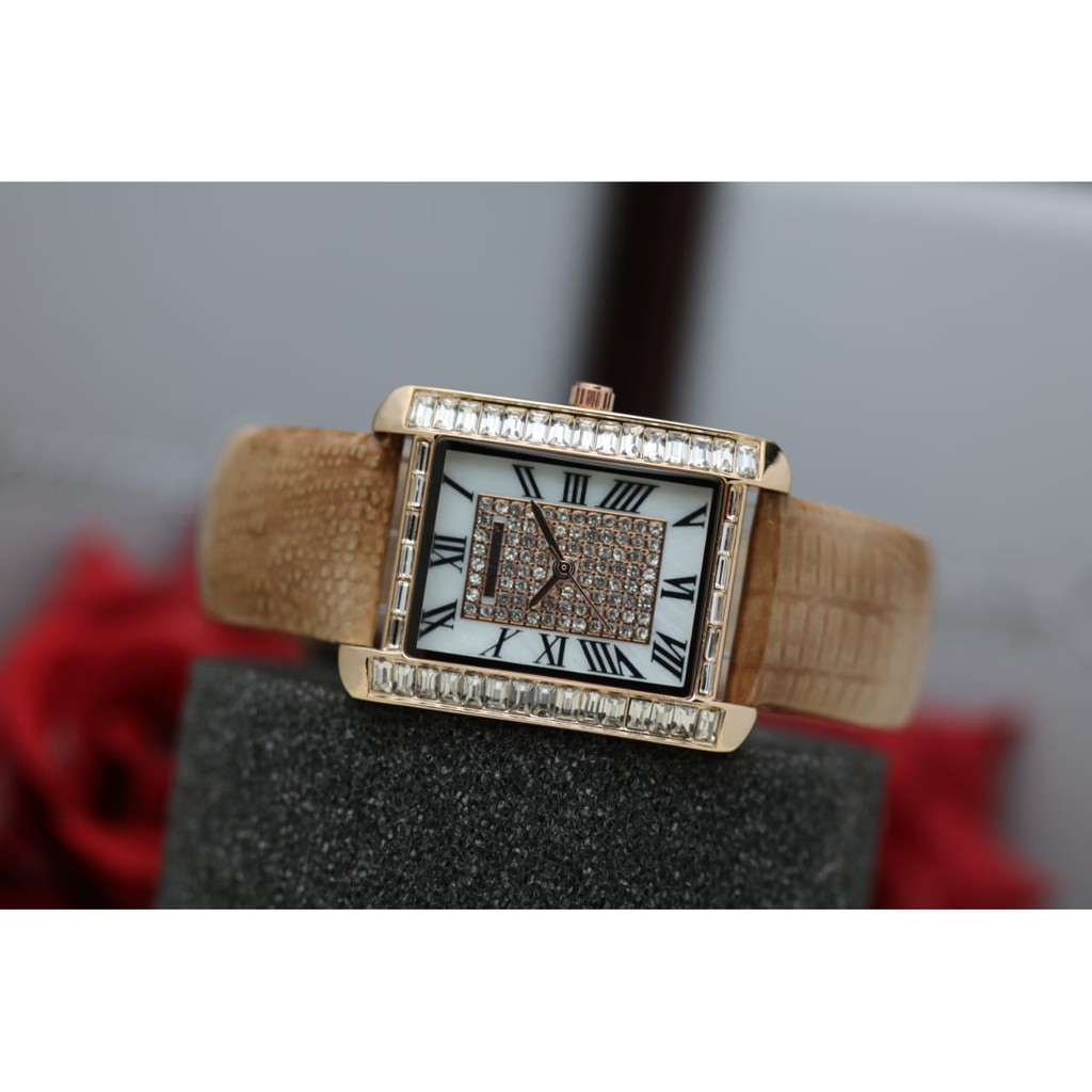 Jam Tangan Wanita Cewek Analog Fashion Cartier Super Tali Kulit