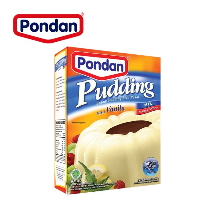 

Pondan Pudding Vanilla 200 Gr