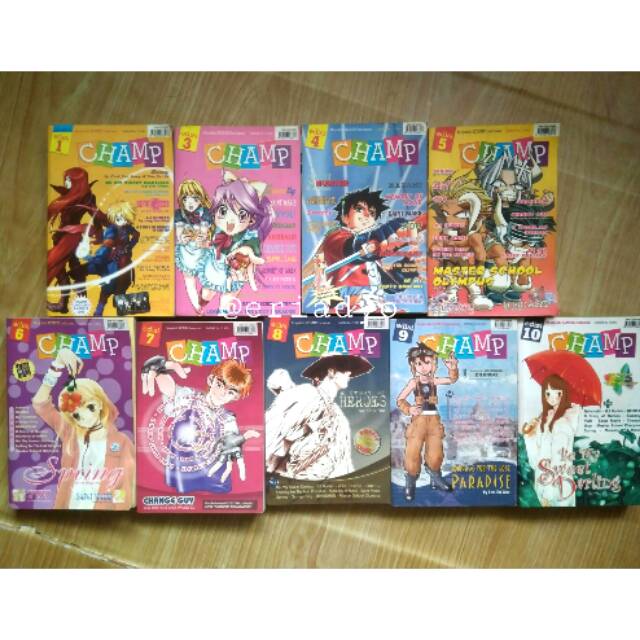 Komik Korea Manhwa CHAMP Preloved