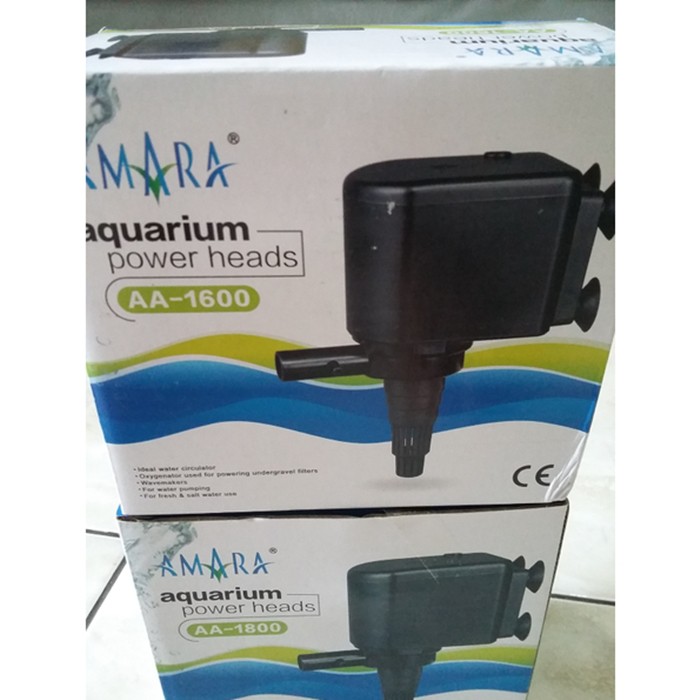 Amara AA 1600 Pompa Air Aquarium Celup Power Head AA1600 Hidroponik