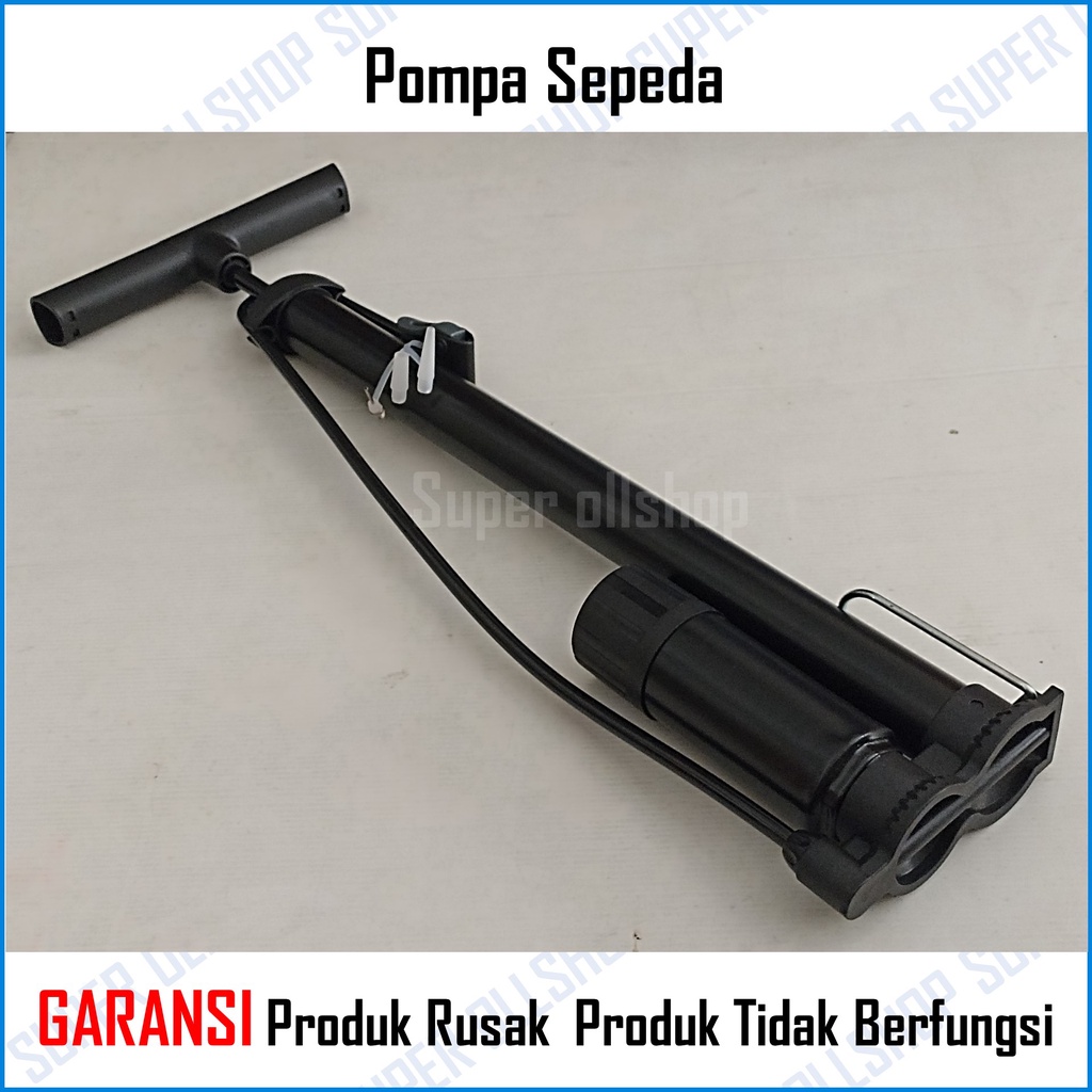 Pompa Ban Sepeda Motor Tabung  Angin Bola Balon Pump Pelampung Renang Air Portable Motor Tangan