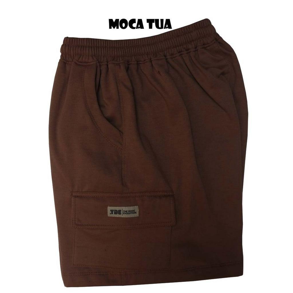 TDE/SHORT CARGO/CELANA PENDEK/UNISEX/PRIA/WANITA/CARGO/MOCA TUA