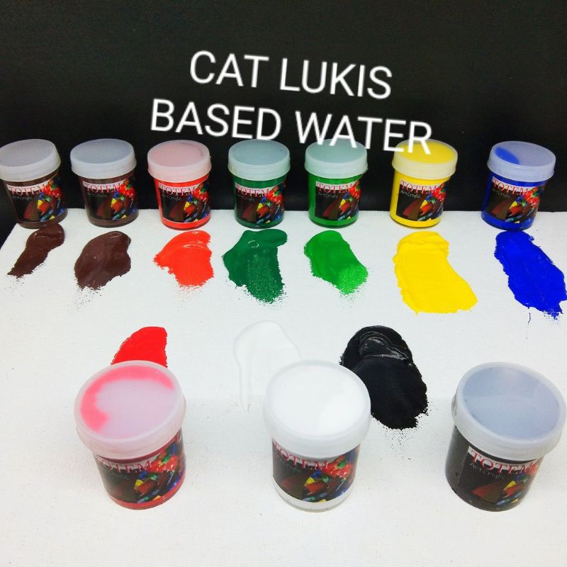 

*JHP* CAT AKRILIK TOTEM ARTKRILIK WATER BASED CAT AIR TEKSTUR KENTAL DAN PEKAT