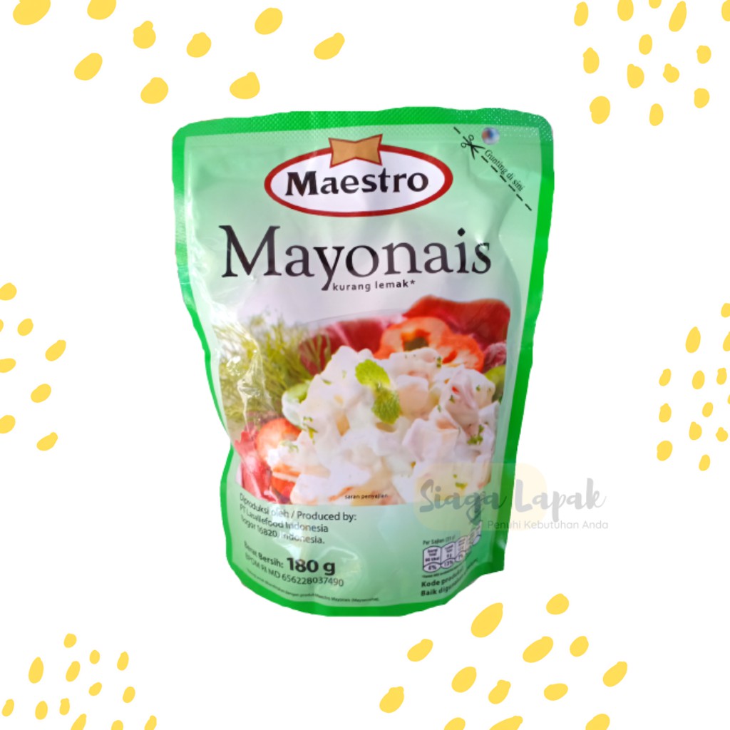 

Mayonais Maestro Pouch Refil 180gr