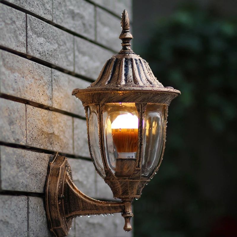 LAMPU TEMPEL DINDING OUTDOOR