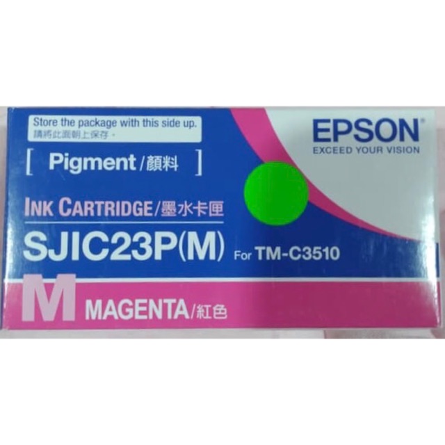 Epson Inkjet Catridge SJIC23 (M) Magenta for TM-C3510 / TMC3510 tinta