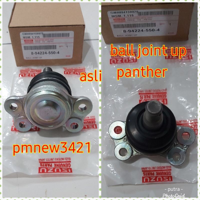 BALL JOINT UPPER BALL JOINT ATAS PANTHER 2.3 2.5 TOUARING ORIGINAL