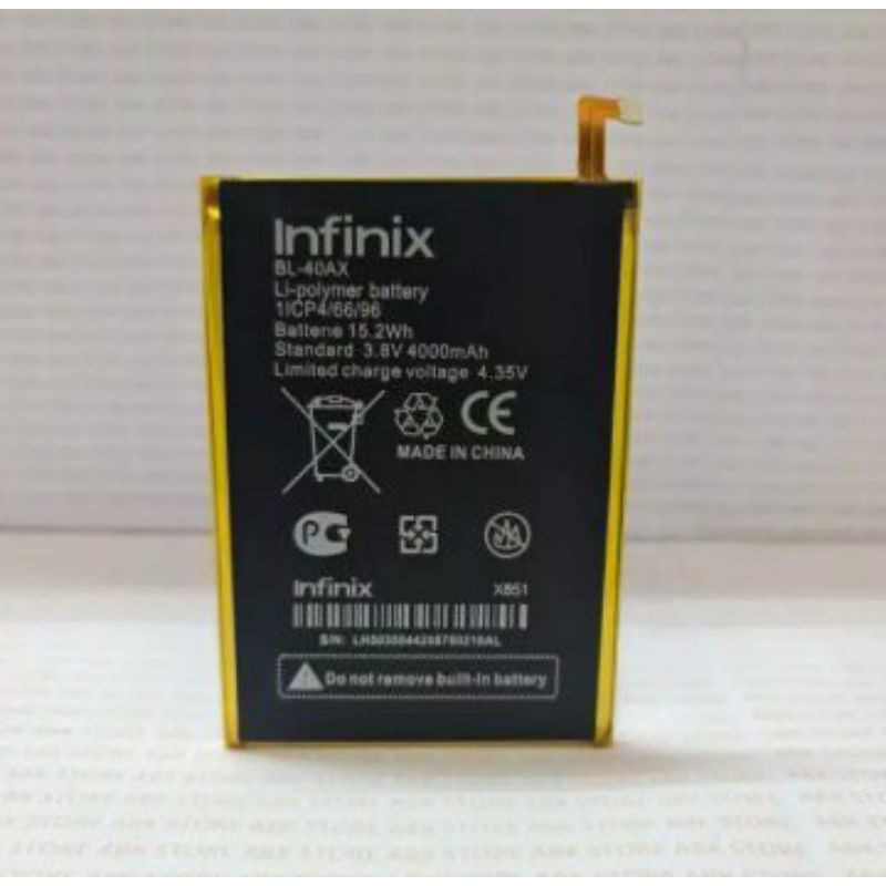 BATERAI BATRE BATERY INFINIX HOT NOTE X551 BL-40AX