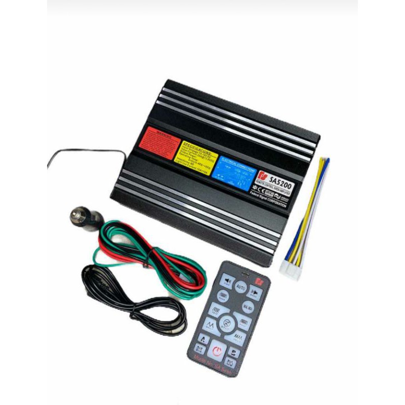 modul sirine patwal 200watt sirine wireless remote control