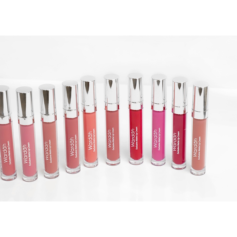 WARDAH EXCLUSIVE MATTE LIP CREAM SHADE 1 - 18  4 G