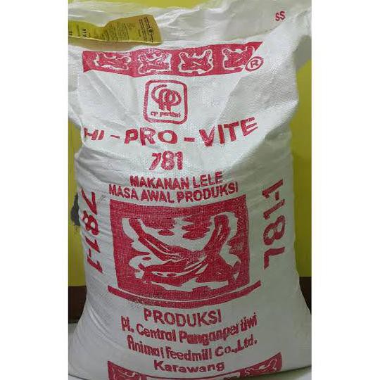 Pasti Ready Pakan Ikan Lele Nila Gurame Pelet 781-1 20Kg - 1 Sak