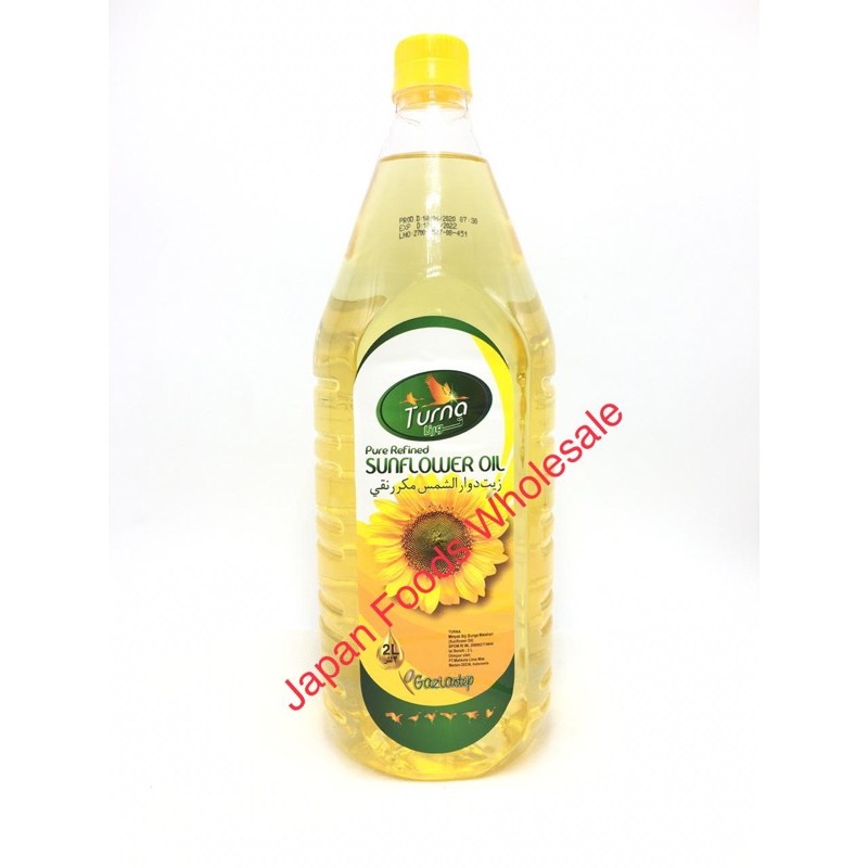 

Turna Sunflower Oil 2L / minyak biji bunga matahari murni