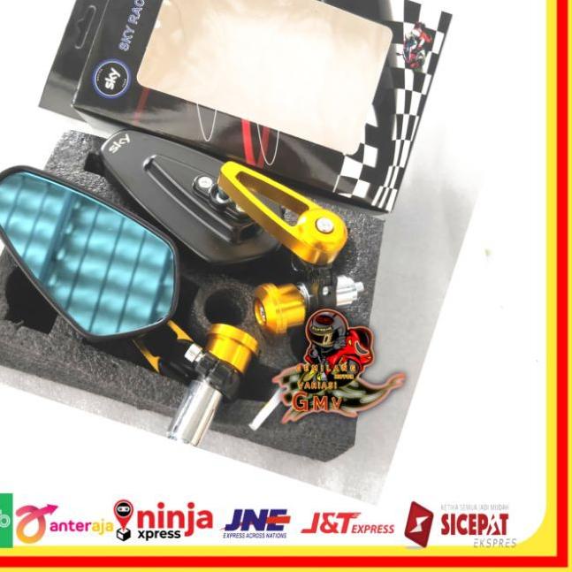 ♦ Spion Jalu Sepion Bar End Oval Bulat Nmax Beat Vario 125 150 fi New Aerox 155 Scoopy Mio ✵