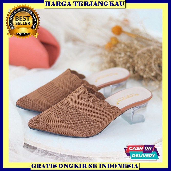 Hak Tahu Tali Nagitha Sendal Sandal Hak Tinggi High Heels Pesta Wanita Sepatu Hak Tali Import Hak Ta