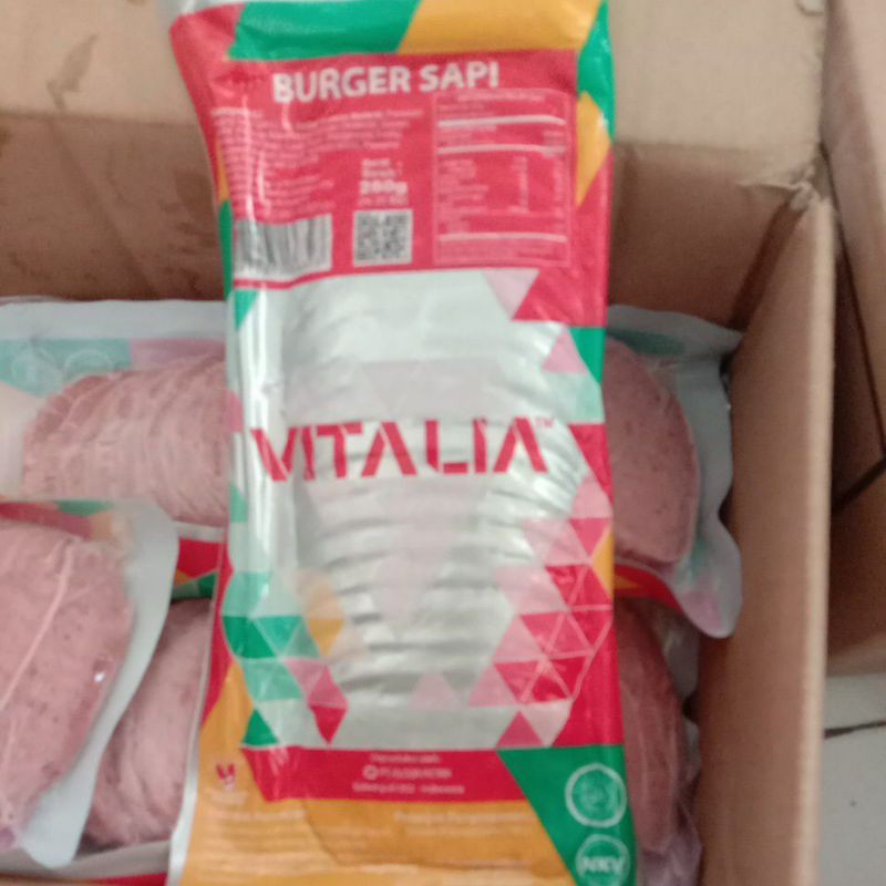 

Vitalia burgee sapi mini(20) berat 280 gr